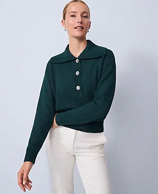 Ann Taylor Polo Sweater sold by Ann Taylor