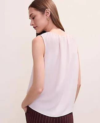 Ann Taylor Shirred Tank Top sold by Ann Taylor product image thumbnail 2