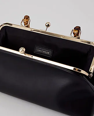 Ann Taylor Patent Bamboo Top Handle Bag sold by Ann Taylor product image thumbnail 2