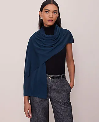 Ann Taylor Oversized Wrap Scarf sold by Ann Taylor