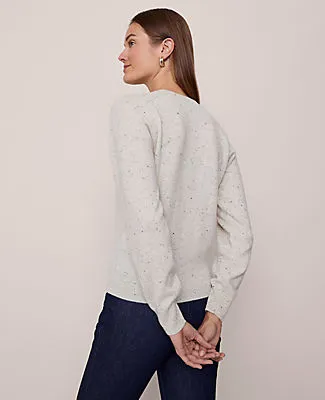 Ann Taylor Cashmere V-Neck Sweater sold by Ann Taylor product image thumbnail 2