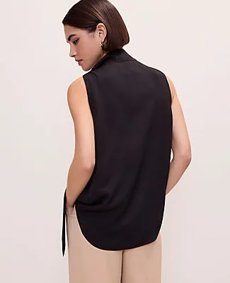 Ann Taylor Bow Neck Shell Top sold by Ann Taylor product image thumbnail 2