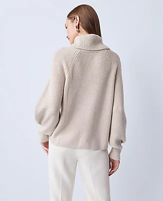 Ann Taylor Ribbed Turtleneck Sweater sold by Ann Taylor product image thumbnail 2