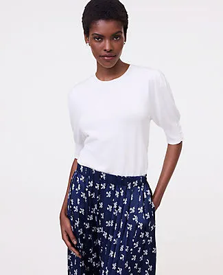 Ann Taylor Button Sweater Tee sold by Ann Taylor