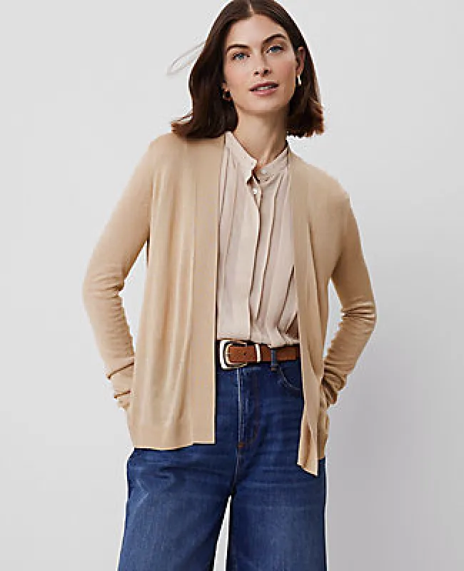Ann Taylor Essential Open Cardigan made by Ann Taylor