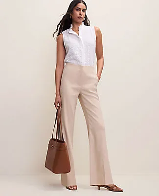 Ann Taylor The Linen Trouser sold by Ann Taylor