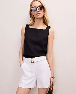 Ann Taylor Linen Blend Tank Top sold by Ann Taylor