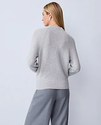 Ann Taylor Embellished Mock Neck Sweater sold by Ann Taylor product image thumbnail 2