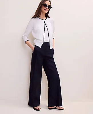 Ann Taylor Tipped Ann Cardigan sold by Ann Taylor