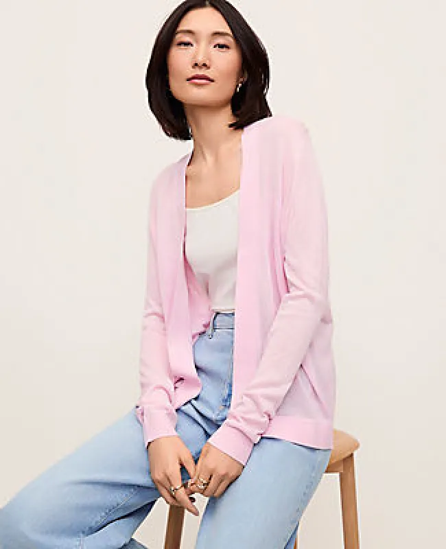 Ann Taylor Lightweight Open Cardigan made by Ann Taylor