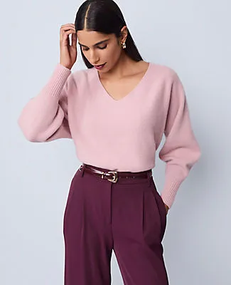 Ann Taylor Cashmere V-Neck Sweater sold by Ann Taylor