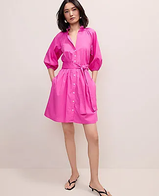 Ann Taylor Ruffle Collar Mini Dress sold by Ann Taylor