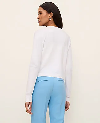 Ann Taylor Petite Open Crop Cardigan sold by Ann Taylor product image thumbnail 2