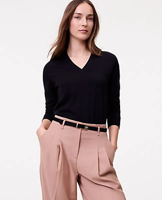 Ann Taylor V-Neck Sweater made by Ann Taylor