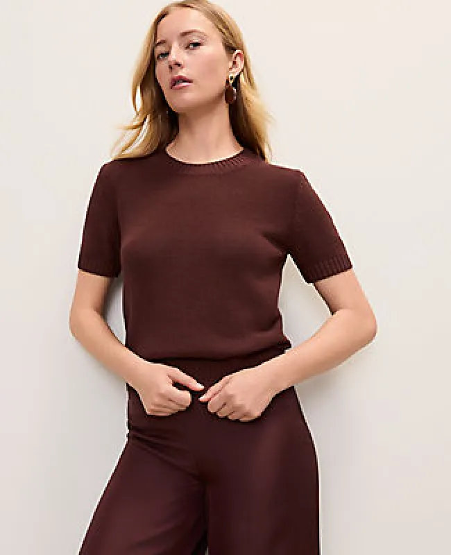 Ann Taylor Petite Modern Sweater Tee made by Ann Taylor