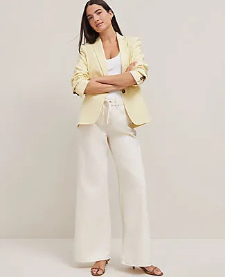 Ann Taylor The Petite Drawstring Slouchy Jean sold by Ann Taylor