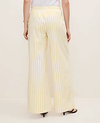 Ann Taylor Petite Weekend Striped Easy Palazzo Pant sold by Ann Taylor product image thumbnail 3