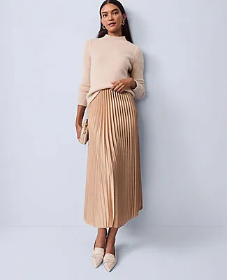 Ann Taylor Cashmere Mock Neck Sweater sold by Ann Taylor product image thumbnail 4