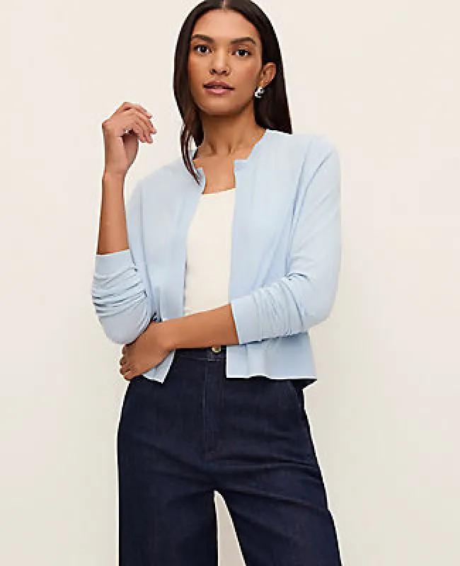 Ann Taylor Open Crop Cardigan made by Ann Taylor