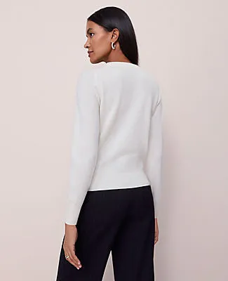 Ann Taylor Cashmere Crew Neck Sweater sold by Ann Taylor product image thumbnail 2