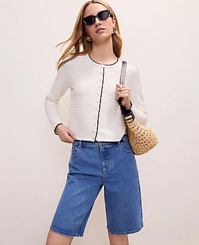 Ann Taylor Textured Stitch Cardigan made by Ann Taylor