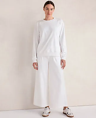 Ann Taylor Haven Well Within Organic Cotton Interlock Everyday Sweatshirt sold by Ann Taylor product image thumbnail 3