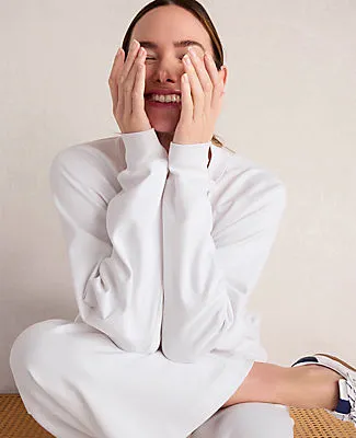 Ann Taylor Haven Well Within Organic Cotton Interlock Everyday Sweatshirt sold by Ann Taylor product image thumbnail 4