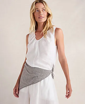 Ann Taylor Haven Well Within Linen U-Neck Tank sold by Ann Taylor product image thumbnail 2