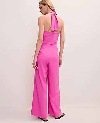 Ann Taylor Petite Belted Halter Jumpsuit sold by Ann Taylor product image thumbnail 2