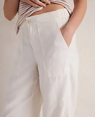 Ann Taylor Haven Well Within Heavyweight Linen Wide Leg Pants sold by Ann Taylor product image thumbnail 3