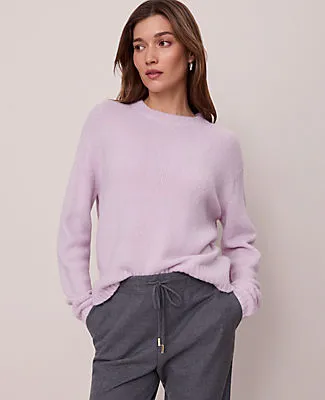 Ann Taylor Weekend Collection Cozy Crew Neck Sweater sold by Ann Taylor