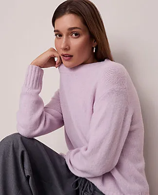 Ann Taylor Weekend Collection Cozy Crew Neck Sweater sold by Ann Taylor product image thumbnail 3