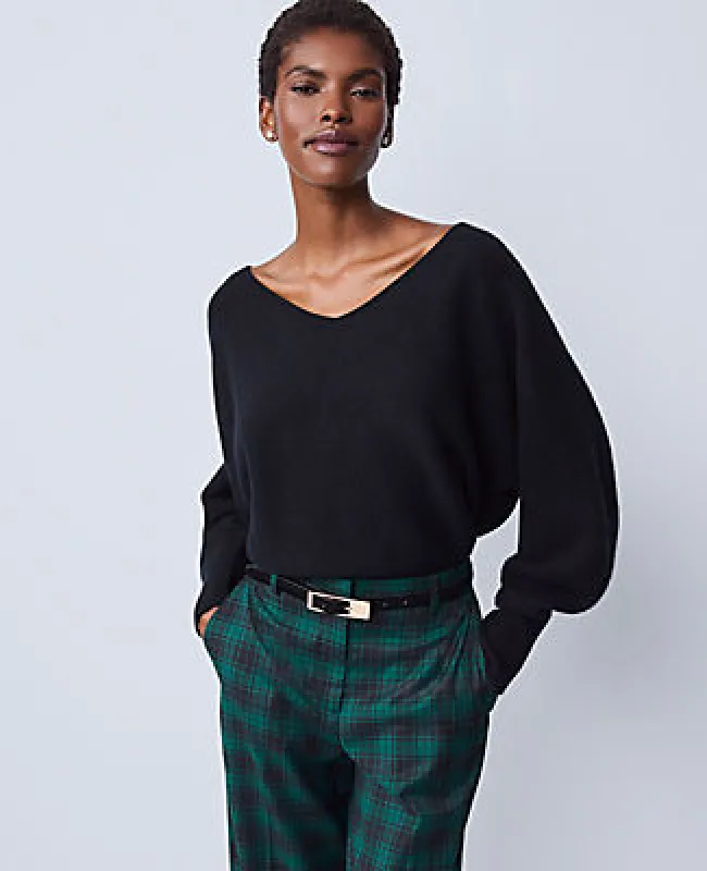 Ann Taylor Cashmere V-Neck Sweater made by Ann Taylor