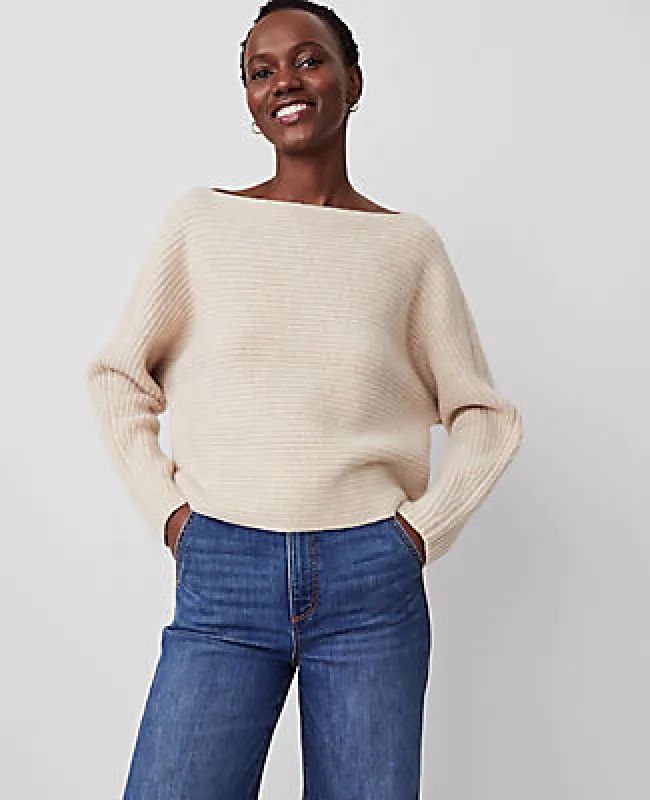 Ann Taylor Cashmere Dolman Sweater made by Ann Taylor