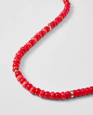 Ann Taylor Beaded Statement Necklace sold by Ann Taylor product image thumbnail 2