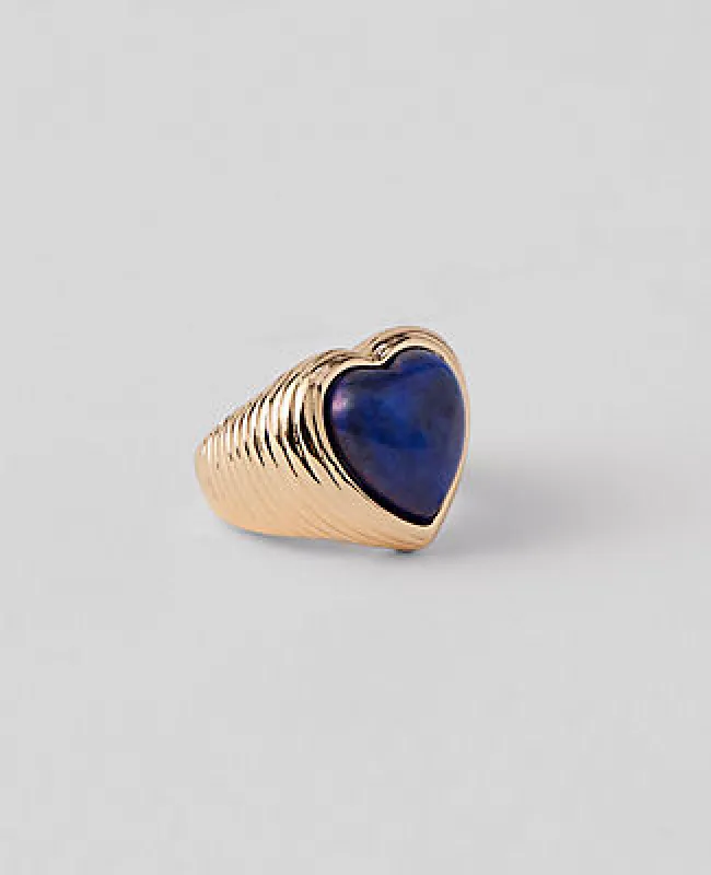 Ann Taylor Stone Heart Ring made by Ann Taylor