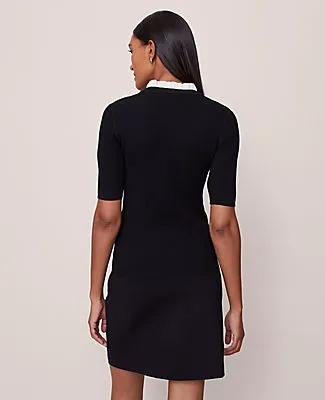 Ann Taylor Ruffle Neck Ribbed Sweater sold by Ann Taylor product image thumbnail 2