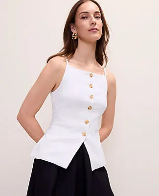 Ann Taylor The Petite Cutaway Vest sold by Ann Taylor