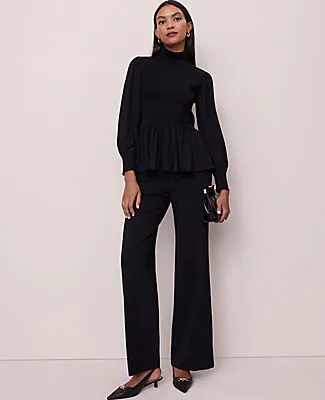 Ann Taylor Mixed Media Turtleneck Sweater sold by Ann Taylor product image thumbnail 3