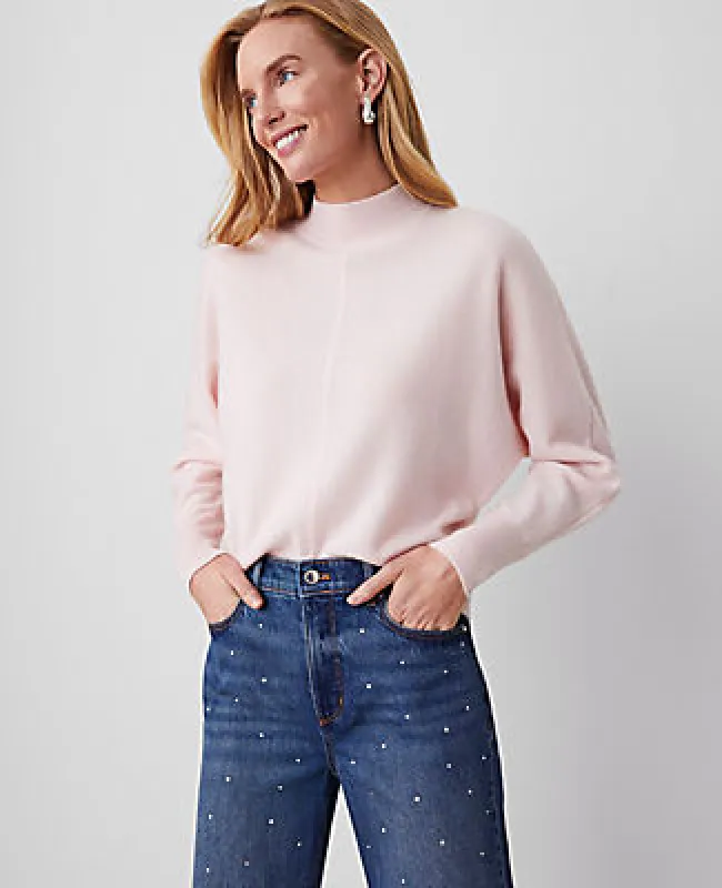 Ann Taylor Cashmere Dolman Sleeve Sweater made by Ann Taylor