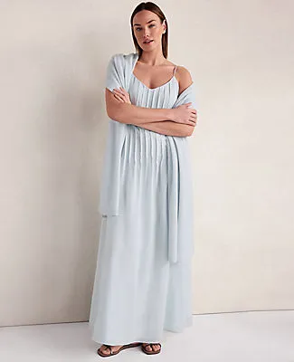 Ann Taylor Haven Well Within Ramie Blend Pintuck Maxi Dress sold by Ann Taylor product image thumbnail 4