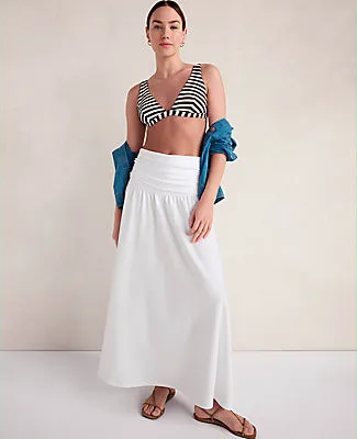 Ann Taylor Haven Well Within Organic Cotton Modal Strapless Dress sold by Ann Taylor product image thumbnail 4