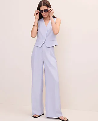 Ann Taylor Pleated Wide-Leg Pant sold by Ann Taylor