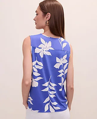 Ann Taylor Floral Mixed Media Top sold by Ann Taylor product image thumbnail 2