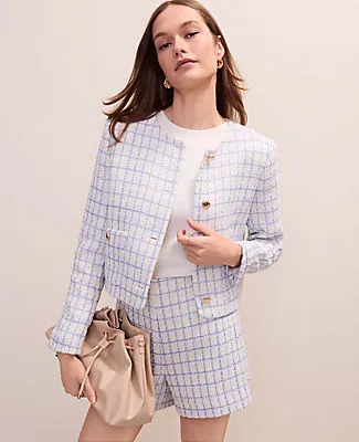 Ann Taylor Patch Pocket Jacket in Tweed sold by Ann Taylor