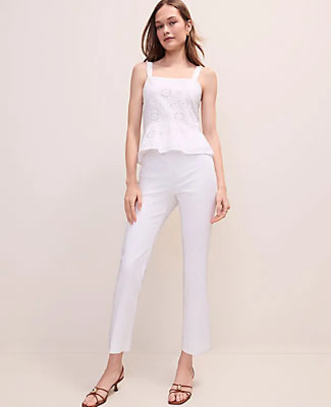 Ann Taylor The Tall Flare Capri Pant made by Ann Taylor