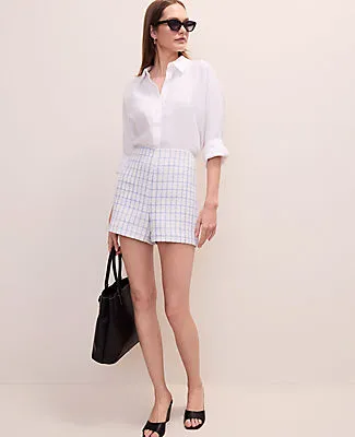 Ann Taylor Side Zip Short in Tweed sold by Ann Taylor product image thumbnail 4