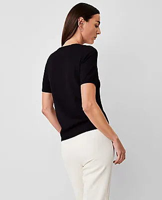 Ann Taylor Easy Sweater Tee sold by Ann Taylor product image thumbnail 2