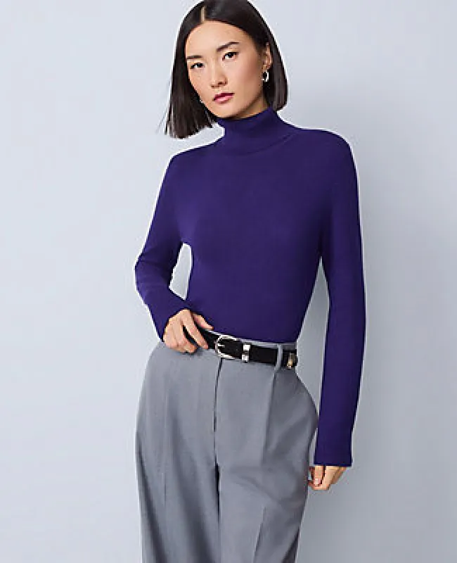 Ann Taylor Essential Turtleneck Sweater made by Ann Taylor