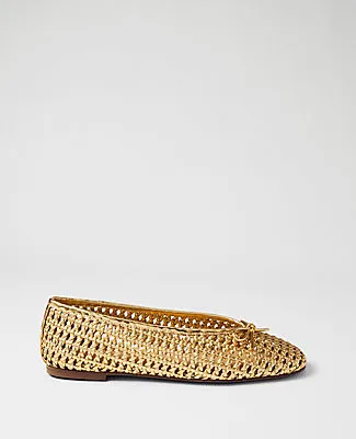 Ann Taylor Woven Bow Ballet Flat sold by Ann Taylor product image thumbnail 2